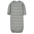 Gerber Baby Boy Gowns, 3Pack (0/6 Months)