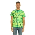 thumbnail image 3 of 2 Pack of Tie Dye Style T-Shirts for Men and Women - Fun, Multi Color Tops, 3 of 4