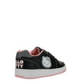 thumbnail image 4 of Hello Kitty & Friends By Sanrio Women's Black Casual Court Sneakers, 4 of 7