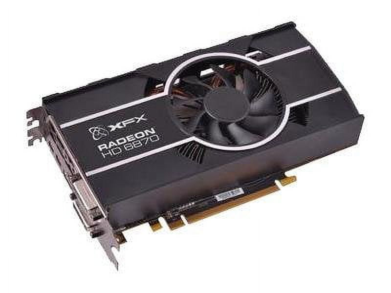 XFX Radeon HD 6870 Standard - Graphics card - Radeon HD 6870 - 1 GB GDDR5 - PCIe 2.1 x16 - 2 x DVI, HDMI, 2 x Mini DisplayPort