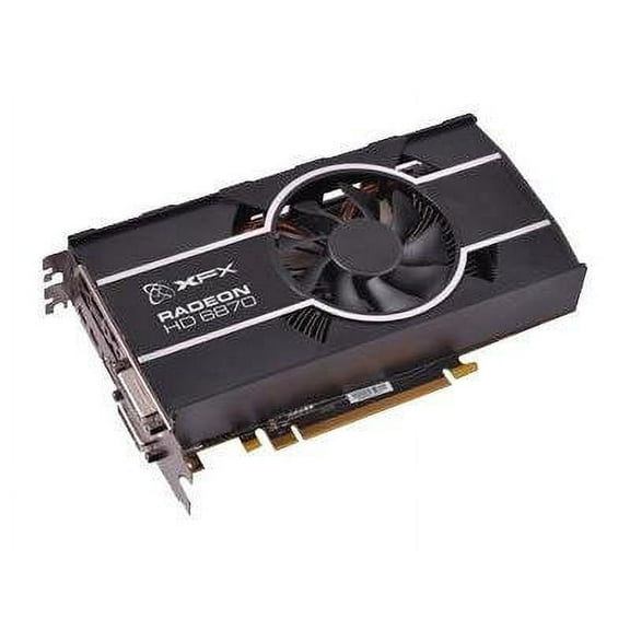 XFX Radeon HD 6870 Standard - Graphics card - Radeon HD 6870 - 1 GB GDDR5 - PCIe 2.1 x16 - 2 x DVI, HDMI, 2 x Mini DisplayPort