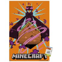 Minecraft - Enderman Wall Poster with Pushpins, 22.375" x 34"