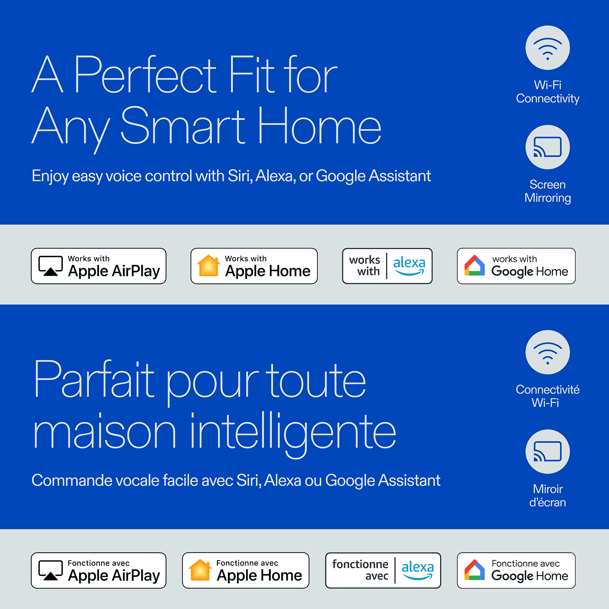 Téléviseur intelligent Roku QLED Mini-DEL 4K UHD de 139,7 cm (55 po) onn, ONB25MNR55-CA, 3 HDMI, 144 Hz