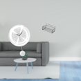 thumbnail image 2 of Reloj de pared,Reloj de pared decorativo para baño y dormitorio.,Cesta de almacenamiento colgante,Cesta de almacenamiento para gabinete organizador de pared colgante,Estantes de pared con, 2 of 8