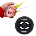 thumbnail image 2 of Fortalecedor de agarre de mano Ejercitador de dedos, Anillos de agarre duraderos, Anillos de silicona de fuerza, Entrenamiento de manos para entrenar Negro 20LB-30LB Sunnimix Fortalecedor de agarre, 2 of 8