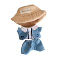thumbnail image 1 of Mono de muñeca en miniatura,Ropa para muñecos de peluche de 15cm,monos de figuras de Anime,Accesorios para muñecas Juguete de peluche Animal de peluche suave,Accesorios de juguete de peluche, 1 of 8