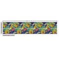 thumbnail image 2 of Ambesonne Tropical Fabric by the Yard Upholstery, Exotic Aloha Palm Leaves, 2 Yards, Indigo and Multicolor, 2 of 4