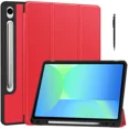 thumbnail image 1 of Case for Samsung Galaxy Tab S10 Lite / S10 FE / S9 FE 10.9 Inch, Slim Smart Cover Lightweight Hard Shell Protective Cover with Multi-Angle Stand, Universal Stylus Pen, 1 of 7