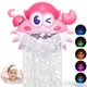 thumbnail image 1 of Juguetes de baño Cangrejo Juguetes de baño para bebés Máquina de burbujas de baño iluminada con luz RGB colorida Gran regalo de cumpleaños para niños y niñas Juguete para niños de 1 a 3 años de 4 a 8, 1 of 5