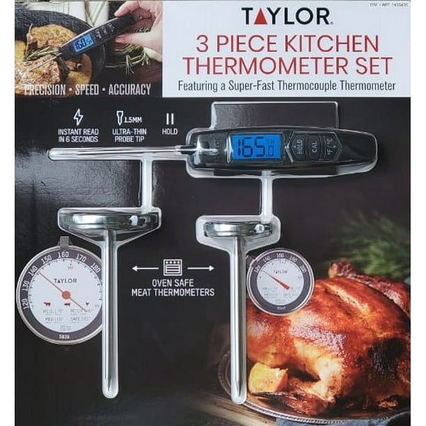 Taylor 3 Piece Kitchen Thermometer Set