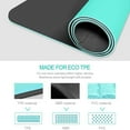 thumbnail image 4 of FBsport Yoga Mat Non Slip Exercise Eco Fitness Mat, Pilates and Floor Exercise Mat with Carrying Strap,Mint Green, 4 of 7