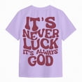 thumbnail image 5 of TOWED22 Girl's Graphic Tees Crew Neck Short Sleeve Cute Summer Tops T Shirts(Light Purple,9-10 Y), 5 of 6