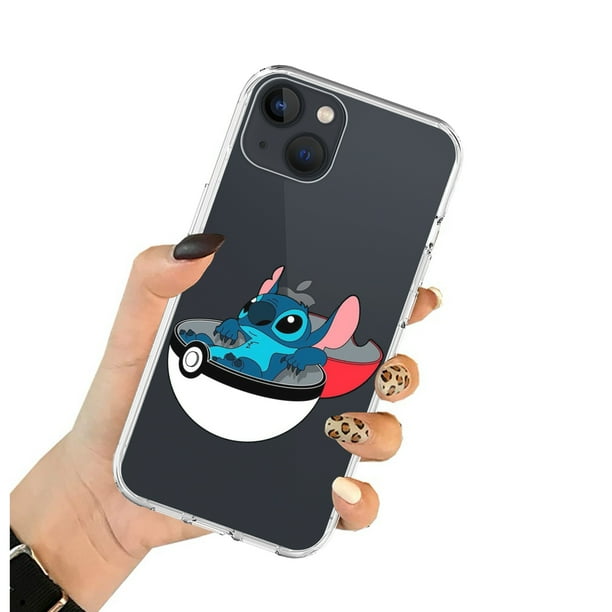 For Iphone 11 Case Cute Stitch Transparent Novelty Funny Pattern Phone Cover For Iphone 11 Phone Case Walmart Com