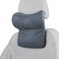 thumbnail image 1 of Almohada para reposacabezas de automóvil Unique Bargains Almohada ergonómica de soporte para el cuello Cachemira, Espuma de Memoria Azul Oscuro, 1 of 7