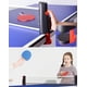 thumbnail image 4 of Red de tenis de mesa retráctil Rawiri Red de tenis de mesa retráctil para cualquier mesa con red de tenis de mesa portátil y varilla de extensión trasera, juego de raqueta y pelota, juegos en casa, 4 of 5