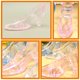 thumbnail image 3 of 12 Uds. Escultura zapatos de tacón alto adorno de cristal para zapatos decoración de diseño de fiesta decoración de zapatos de plástico, 3 of 5