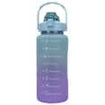 thumbnail image 2 of Botella de agua Botella de bebida motivacional de 3 piezas con pajita portátil para acampar caminar correr JShteea El nuevo, 2 of 9