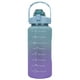 thumbnail image 2 of Botella de bebida de 3 piezas con botella de agua de pajita para acampar, caminar, correr verde Sywqhk Para Estrenar, 2 of 6