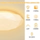 thumbnail image 2 of Aigostar Led Ceiling Light, Ip56 Waterproof, Yellow Light, 2 of 8