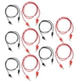 thumbnail image 4 of Cable de prueba para multímetro, 5 juegos de conector tipo banana Cable de prueba con conector tipo banana Cable de prueba eléctrica optimizado para la excelencia, 4 of 8