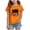 Orange, variant on felwors 100% Cotton Toddler Black Cat on Pumpkin Shirt Baby Boy Girl Halloween Cat Tees Vintage Pumpkin Face Tops Kids (Orange,7-8 Years)