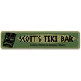 thumbnail image 2 of Every Hour is Happy Hour Tiki Novelty Decor, Metal Wall Sign - 4x18 Inches, 2 of 4