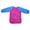 Rose red, variant on SagaSave Kids Art Smocks Long Sleeve Children Artist Painting Aprons Drawing Clothes with Pockets Waterproof S/M/L Rose Red