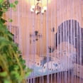 thumbnail image 5 of Luxtrada 39"x78" Tassel Curtains Door Beads Curtains - String Curtain 100x200cm Bead Curtain for Doorway Thread Fringe Window Panel Room Divider Cute Strip Tassel Party Events (Purple), 5 of 10