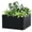 No bottom, variant on Large Rectangular Metal Planter Box, Home Garden Plant Pots, Indoor Windowsill Planter, Large Garden Planters with Rounded Corners for Outdoor Plants for Patio Deck Garden, With or Without Bottom
