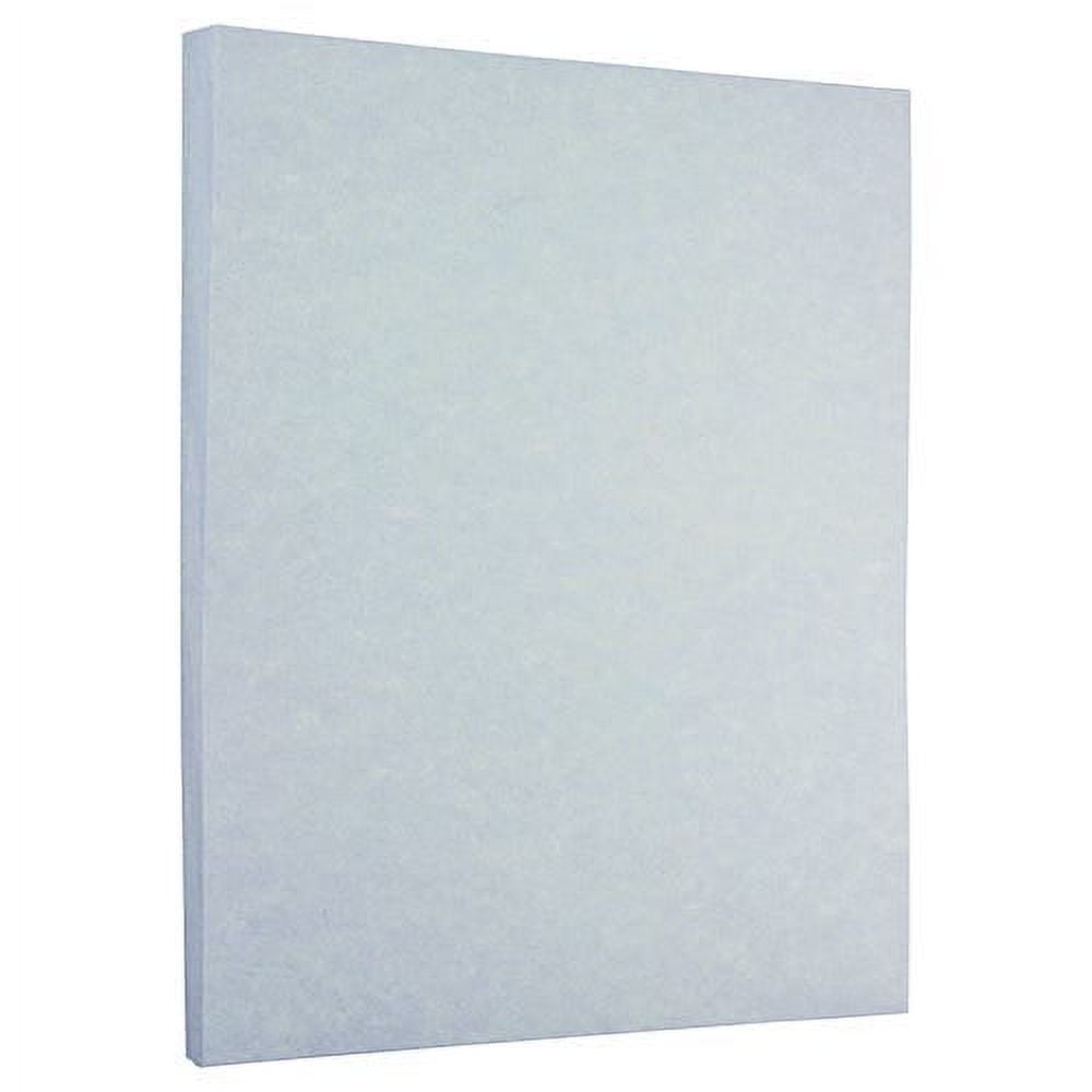 JAM Paper Parchment, 8 1/2 x 11, Blue Parchment, 24lb, 2 packs of 100