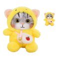 thumbnail image 2 of Poupée en Peluche Chat Douce, Poupée en Peluche Chat Colorée et Portable pour la Maison, 2 of 8