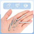 thumbnail image 3 of Uxcell 66 piezas pasador de espiga 3mm x 43mm soporte de estante pasadores de estante de acero inoxidable 304, 3 of 6