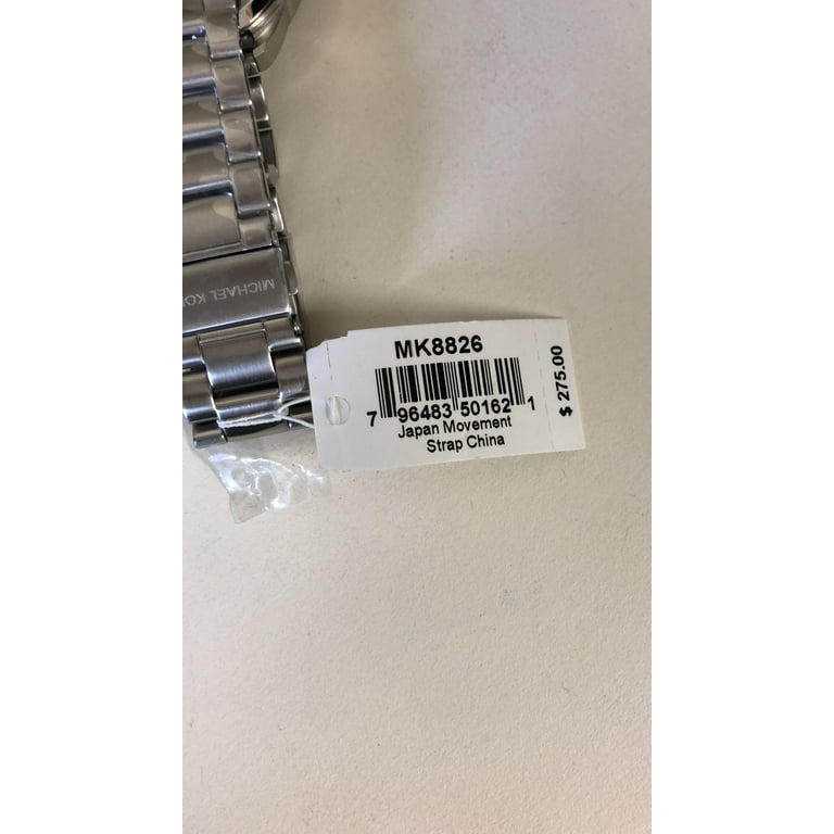 Michael Kors MK8826 Gage Chronograph Stainless Steel Watch
