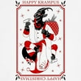 thumbnail image 3 of CafePress - Happy Christmas Krampus T Shirt - 100% Cotton Ringed T-Shirt, 3 of 4