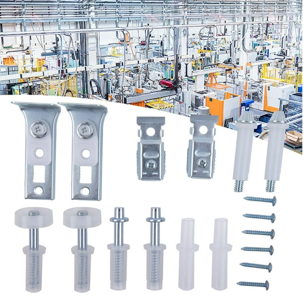 Kit De Réparation De Porte Pliable 12 Pièces Avec Pivots De 0,95