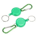 thumbnail image 4 of Telescopic Burglar Keychain, Portable 3PCS Compact Multifunction Retractable Keychain Buckle Lightweight  For Outdoor Blue,Green,Purple, 4 of 8