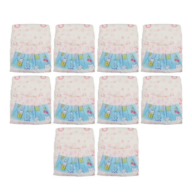 Disposable Puppy Diapers, Female Dog Diapers Breathable Strong Absorbent Soft Adjustable For Physiological Period XXS,XS,S,M,L,XL