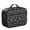Black, variant on Dinosaur and Rocket Black Pattern Insulated Lunch Bag Teens,Bento School Lunch Bag for Teens for Work,Picnic or Travel 10.6x7.7x4.3 Inches,12 Can Capacity