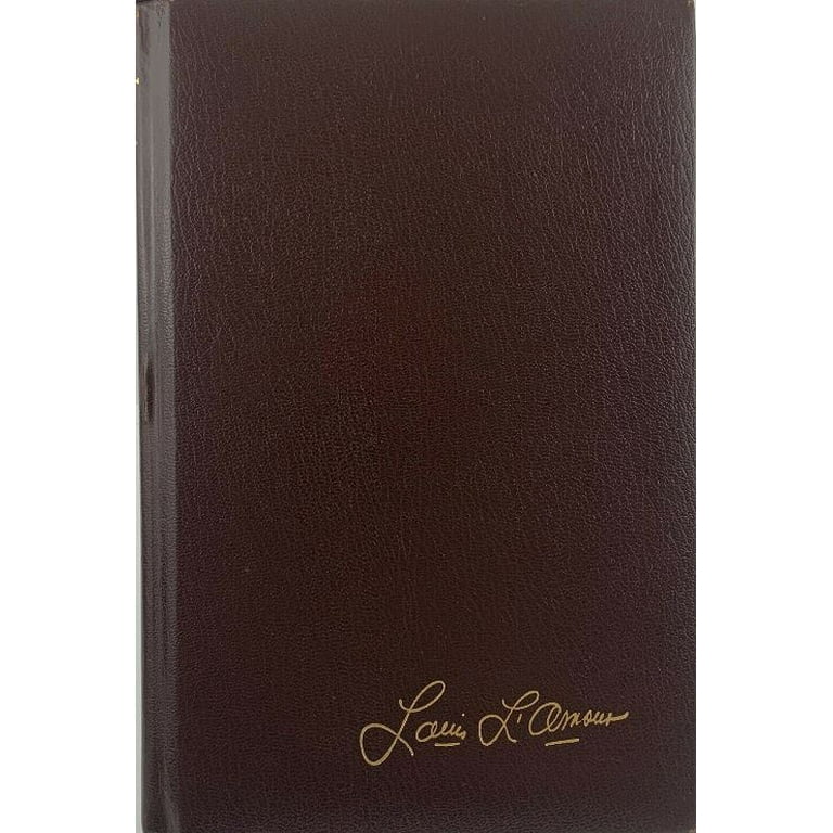 Louis L'amour Collection Book Western Leatherette the 