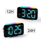 thumbnail image 4 of RGB Display Alarm Clock Electronic LED Time Display Desktop Clock-B, 4 of 5