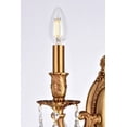 thumbnail image 5 of Rosalia 2 light Dark Bronze Wall Sconce Clear Royal Cut Crystal, 5 of 7