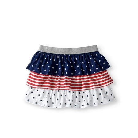 Cargo Girls Skirt - Girls' Print Ruffle Skirt