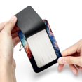 thumbnail image 7 of Fox Square PU Leather Luggage Tags - 2 Pack with Privacy Cover and Stainless Steel Ring - Suitable for Travel, Backpack, Handbag - Suitcase Tags, Travel Tag, 7 of 7