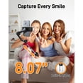 thumbnail image 5 of hohem iSteady V3 Gimbal Stabilizer for iPhone, 3-Axis Phone Gimbal, Magnetic AI Tracker, Built-in Extendable Rod & Tripod, Detachable Remote Control, Gimbal Stabilizer for Travel, Vlog, TikTok, Black, 5 of 5