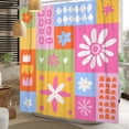 thumbnail image 2 of Tchckioa Shower Curtain,Colorful Cute Privacy Protection Hooks Bath Curtain for Bathroom Decor,47x64, 2 of 6