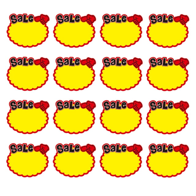 MasteelfCA 50 Pcs Market Price Signs Advertising Tags Retail Shop Blank Label Tags
