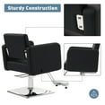 thumbnail image 4 of BarberPub Classic Styling Salon Chair for Hair Stylist, Hydraulic Pump Barber Chair, 4 of 8