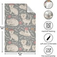 thumbnail image 3 of GZHJMY Cat Kitchen Dish Towel Set of 1, Super Absorbent Soft Drying Cloth Tea Bar Towels, 28"x 18", 3 of 7