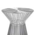 thumbnail image 6 of Butler Specialty Greeley Silver Metal End Table, 6 of 9