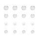 thumbnail image 1 of 80pcs Ear Clips Accessories Hat Type C Round Shape Green Transparent Pain-proof Pads without Ear Hole Ear Clip Mats for Man Woman Children, 1 of 4
